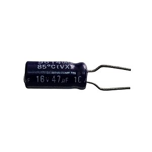 Capacitor Eletrolítico 47uF x 16V RD 85º Taicon