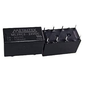 Rele ML2RC3-24VDC Metaltex = HJR1-2C L-24VCC