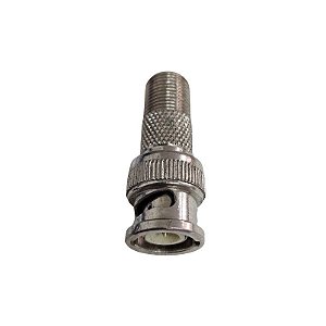 Adaptador F Fêmea x Conector Bnc Macho