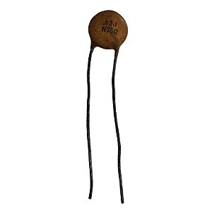 Capacitor Cerâmico 62pF x 50V = 62J
