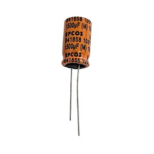 Capacitor Eletrolítico 1500uF x 16V RD 105º B41858 Epcos