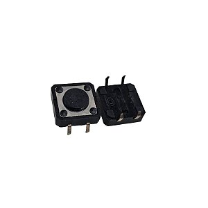 Chave Táctil KFC-A06 12x12x4,3 4 Terminais 180º