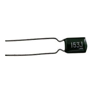 Capacitor Poliéster 15K x 100V = 153J Verde