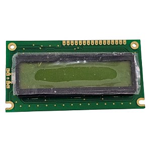 Display LCD 16x2 Com Back Verde Letra Preta