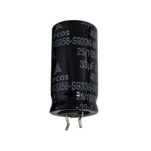 Capacitor Eletrolítico 33uF x 400V RD 105º Epcos