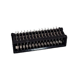Conector 2x15 Vias Preto