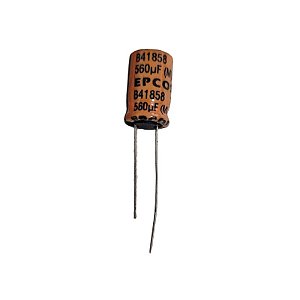 Capacitor Eletrolítico 560uF x 25V RD 105º Epcos
