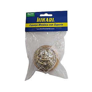 Esponja Metálica Com Suporte HSE-20 Hikari