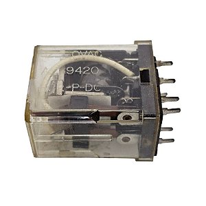 Rele HC2-P-DC24V-Y1 12A 60Vac AP39420 8 Terminais