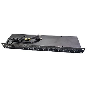 Seletor de Áudio Estéreo de 10 Canais ST-100 Nca