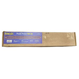 Patch Panel Cat.5e 21C104 24 Portas Hikari