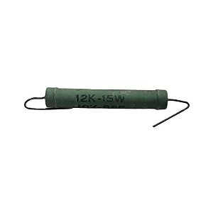 Resistor 12K 15W 10% Axial Verde