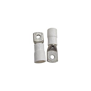 Terminal Tubular de Compressão 50mm Pré Isolado Branco TPT-50-06 Intelli