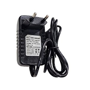 Fonte Chaveada Para Uso Geral 3A 5V 15W Com 2 Plugs Adapadores Inclusos Mxt