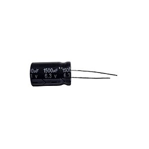 Capacitor Eletrolítico 1500uF x 6,3V RD 105º Topmay