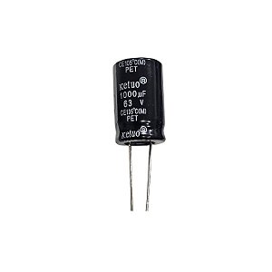 Capacitor Eletrolítico 1000uF x 63V RD 105º Ketuo