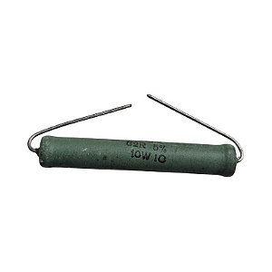 Resistor 82R 10W 5% Axial Verde Twt