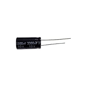 Capacitor Eletrolítico 3300uF x 10V RD 105º Secon