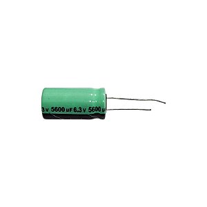 Capacitor Eletrolítico 5600uF x 6,3V 105º Lelon