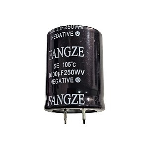 Capacitor Eletrolítico 1000uF x 250V 105º Snapin Negative Fanze