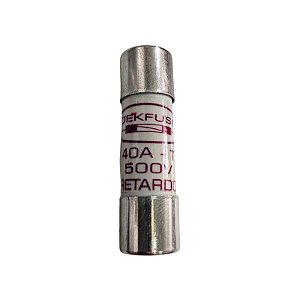 Fusível 40A 500V Retardo 14X51 DekFuse