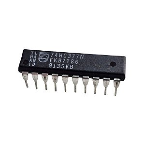 SN74HC377N = 74HC377N Philips Circuito Integrado