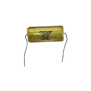 Capacitor a Óleo .047uFD x 600VDC +-10% Axial Cherry