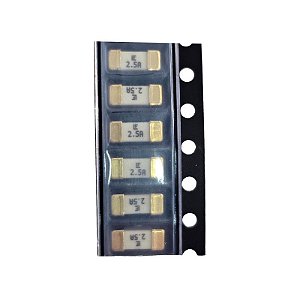Fusível 2,5A 125V Smd Serie 451 Littelfuse