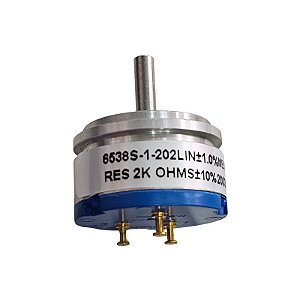 Potenciometro de Precisão 2K 22mm 10% 6538S-1-202 Bourns