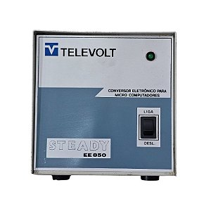 Conversor Eletrônico Para Micro Computadores Televolt  Steady EE850 110/127