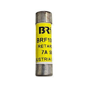 Fusível 7A 500V 120Ka Retardado 10X38 BRF100-7A BRFusi