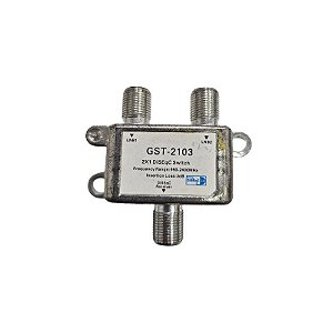 Chave Diseqc Switch 2x1 GST-2103
