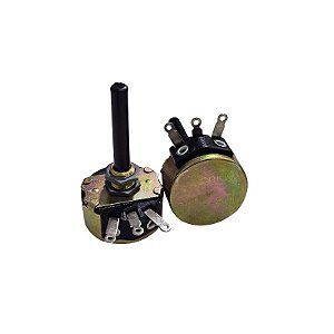 Potenciômetro de Fio 20K 4W 10% Eixo Plástico 37MM  Fernik