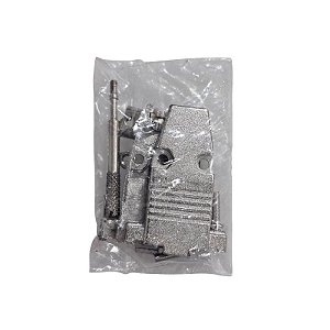 Capa DB9 ou DB15Vga Metálica Kit Longo