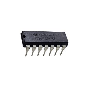CD4069UBE Circuito Integrado Texas