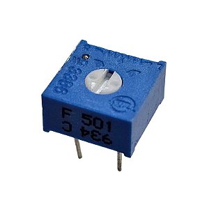 Trimpot 500R 3386F 1 Volta 3386F-1-501
