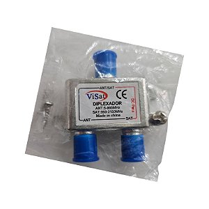 Diplexador Ant:5-860Mhz Sat:950-2150Mhz Visat