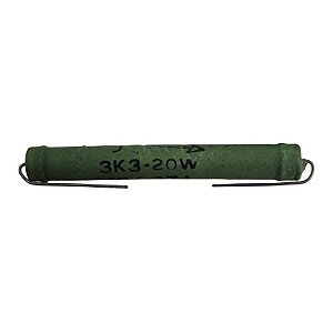 Resistor 3K3 20W 10% Verde