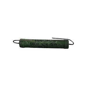 Resistor 560R 15W 10% Axial Verde