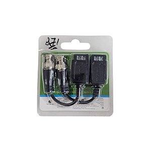 Conector Balun Passivo de Vídeo VB501P Par Intelbras