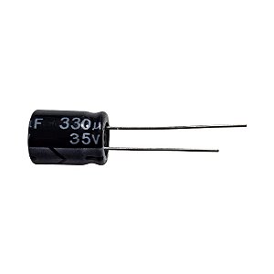 Capacitor Eletrolítico 330uF x 35V RD 105º Secon