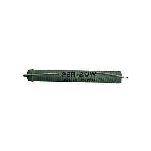 Resistor 22R 20W 10% Axial Verde