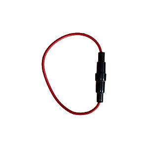 Porta Fusível Pequeno 5x20 Com Fio