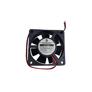 Cooler 60x60x20MM 12V 0.17A 2 Fios 075-6060