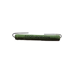 Resistor 560R 20W 10% Axial Verde Fead