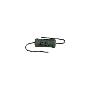 Resistor 12R 5W 5% Axial Verde Twt