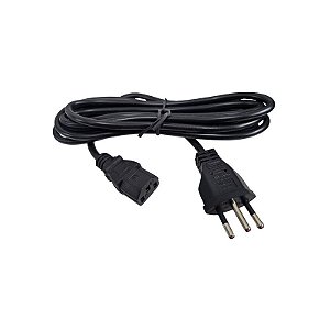 Cabo de Força Tripolar 3x0,75 3M Preto