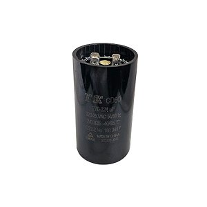 Capacitor Partida 270-324uF x 220-250Vac 50/60Hz Plástico Faston CD60 TK