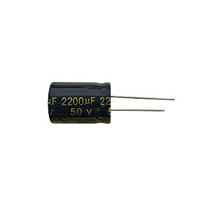 Capacitor Eletrolítico 2200uF x 50V RD 105° Fencon