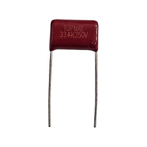 Capacitor Poliéster 330K X 250V = TOPWAY 334K250V